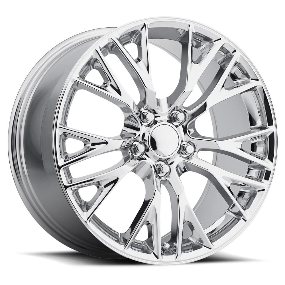 Factory Reproductions FR 22 Chrome 19x10 +40 5x120.65mm 70.3mm