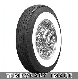 Coker American Classic Radial (2 3/4 INCH Whitewall) Bias Look Radial 670R15