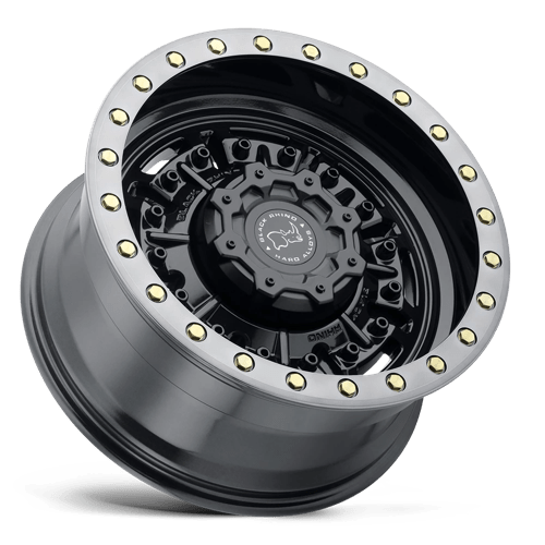 Black Rhino ABRAMS Gloss Gun Black Mach Dark Tint 20x9.5 +12 6x139.7mm 112.1mm - Wheelwiz