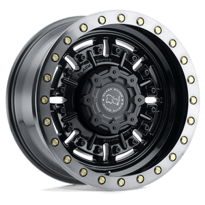 Black Rhino ABRAMS Gloss Gun Black Mach Dark Tint 20x9.5 +12 6x135mm 87.1mm - Wheelwiz