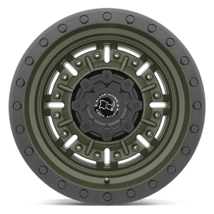 Black Rhino ABRAMS Olive Drab Green 17x8.5 0 6x139.7mm 112.1mm - Wheelwiz