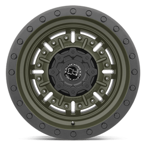 Black Rhino ABRAMS Olive Drab Green 20x9.5 -18 5x127mm 71.5mm - Wheelwiz