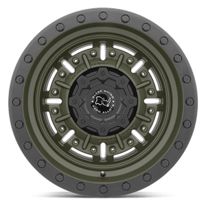 Black Rhino ABRAMS Olive Drab Green 18x9.5 -18 5x127mm 71.5mm - Wheelwiz