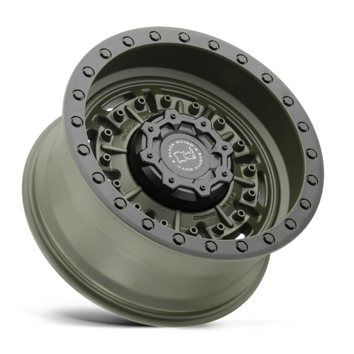 Black Rhino ABRAMS Olive Drab Green 18x9.5 -18 5x127mm 71.5mm - Wheelwiz