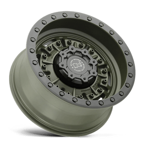 Black Rhino ABRAMS Olive Drab Green 20x9.5 -2 6x139.7mm 112.1mm - Wheelwiz