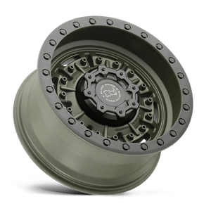 Black Rhino ABRAMS Olive Drab Green 20x9.5 -18 5x127mm 71.5mm - Wheelwiz