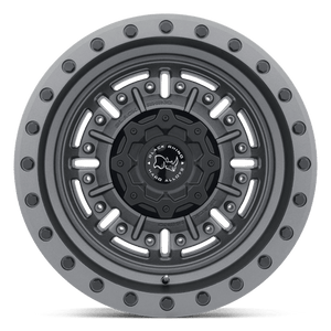 Black Rhino ABRAMS Textured Matte Gunmetal 17x9.5 -18 8x170mm 125.1mm - Wheelwiz