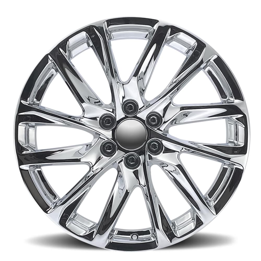 Factory Reproductions FR 98 Chrome 20x9 +28 6x139.7mm 78.1mm