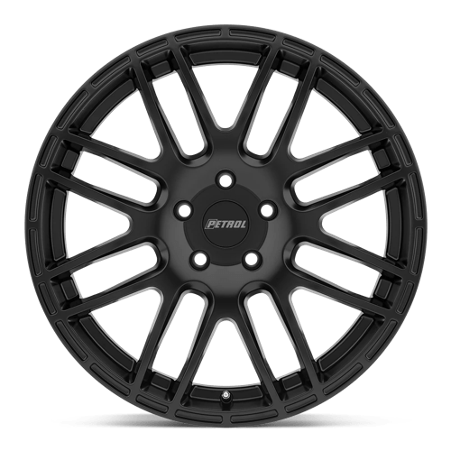 Petrol P6A Matte Black 19x8 +35 5x100mm 72.1mm - Wheelwiz