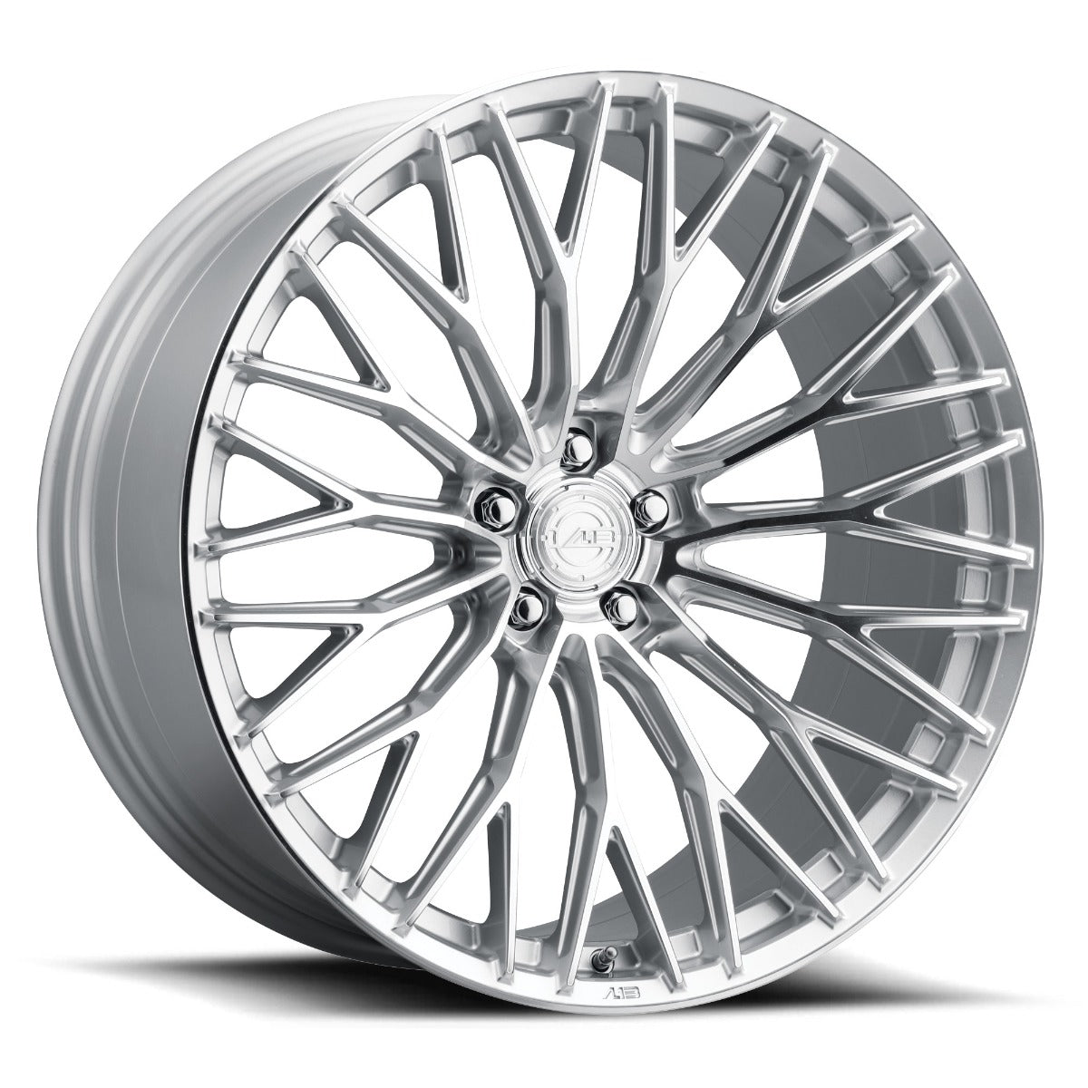 AL13 FR100 DIAMOND SILVER 22x9.5 0 Custommm 72.6mm - Wheelwiz