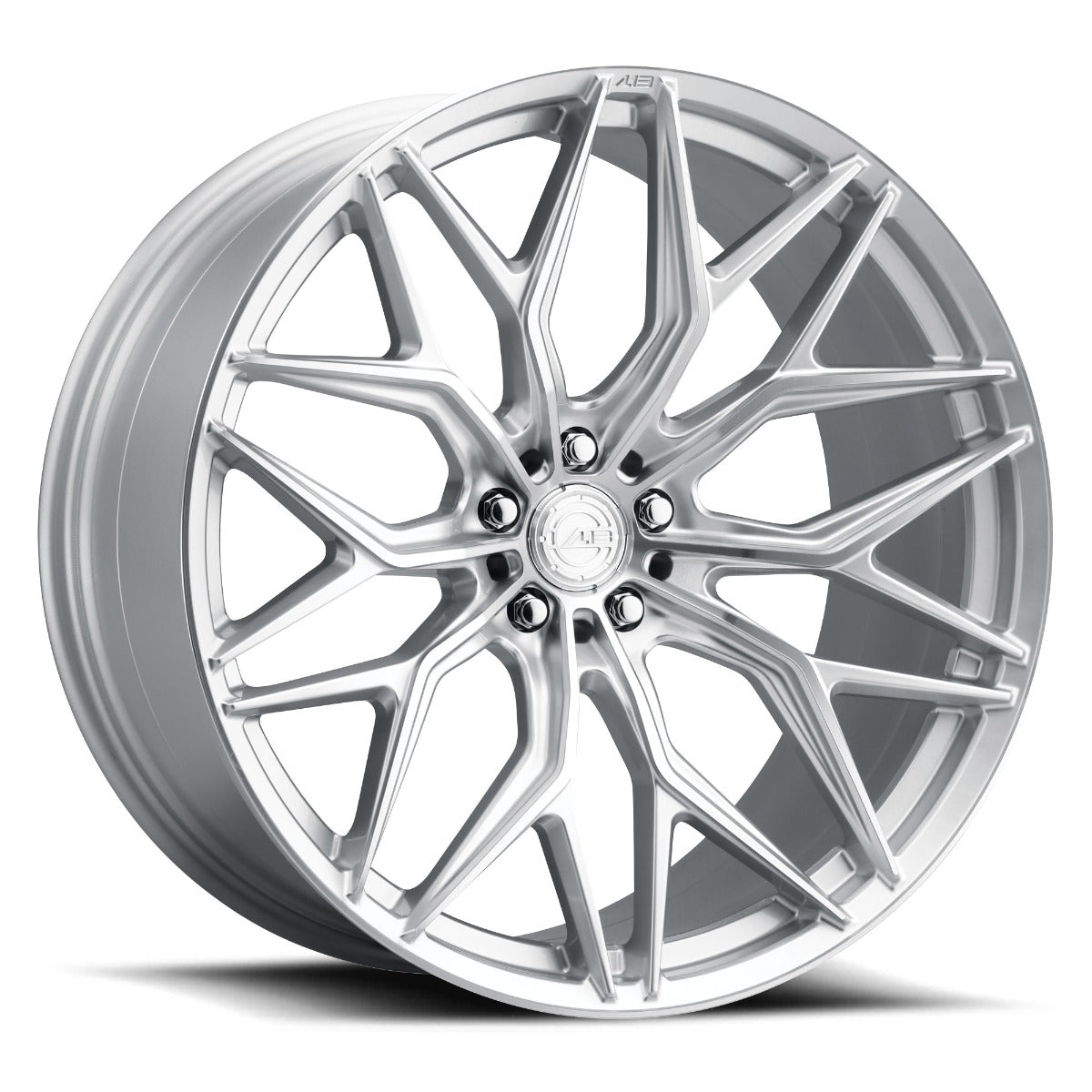 AL13 FR80 DIAMOND SILVER 22x9 0 Custommm 72.6mm