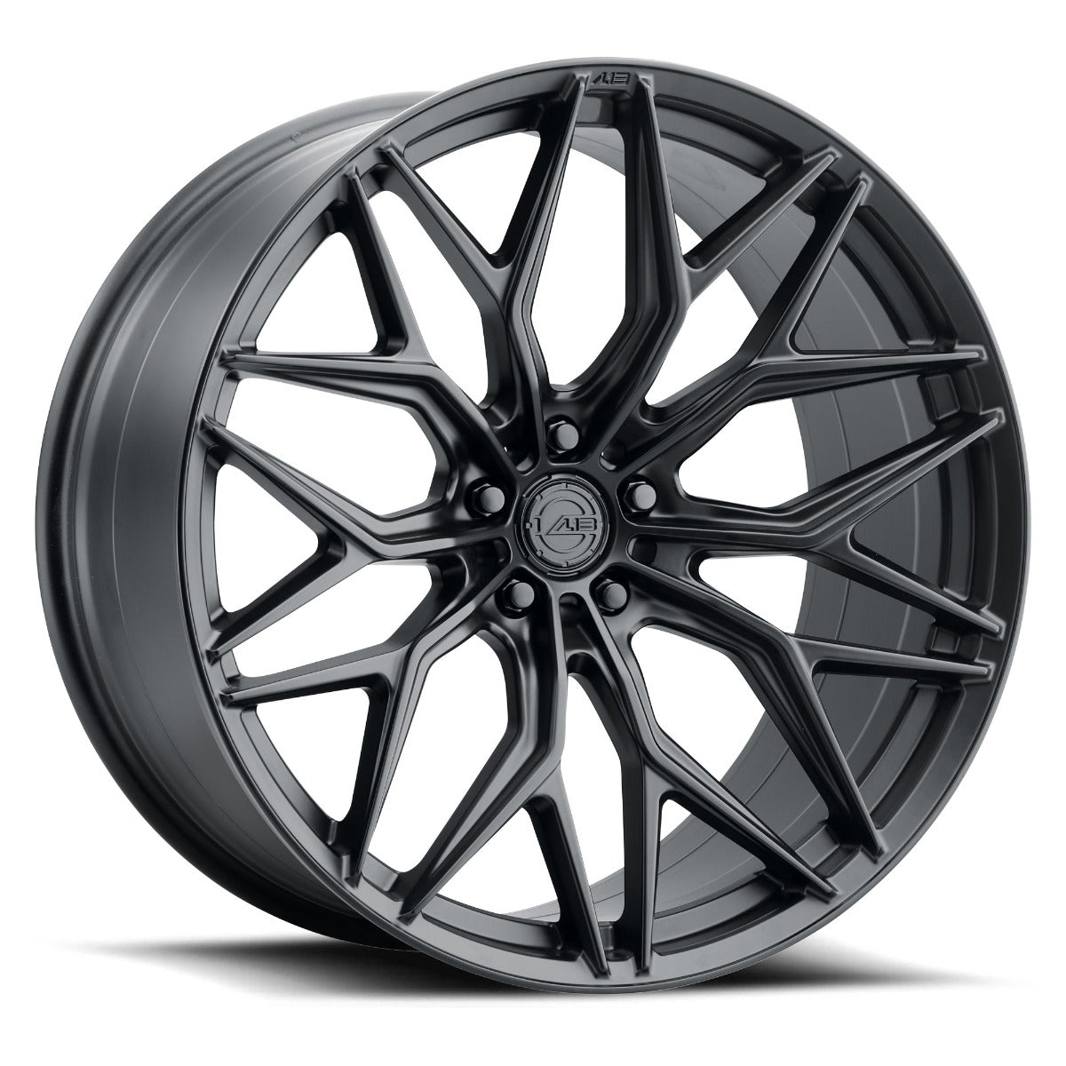 AL13 FR80 SATIN BLACK 22x9 0 Custommm 72.6mm