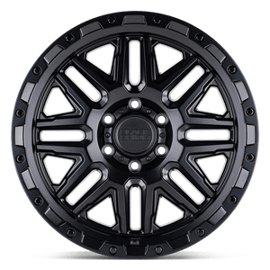 Black Rhino ALAMO Matte Black W/ Black Bolts 20x9 -18 8x170mm 125.1mm - Wheelwiz