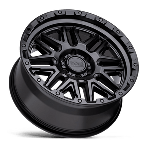 Black Rhino ALAMO Matte Black W/ Black Bolts 18x9 -18 8x170mm 125.1mm - Wheelwiz