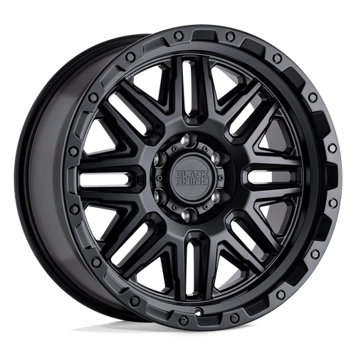 Black Rhino ALAMO Matte Black W/ Black Bolts 18x9 -18 8x170mm 125.1mm - Wheelwiz