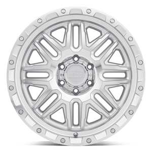 Black Rhino ALAMO Silver W/ Mirror Face Ss Bolts 17x9 +12 6x139.7mm 112.1mm - Wheelwiz