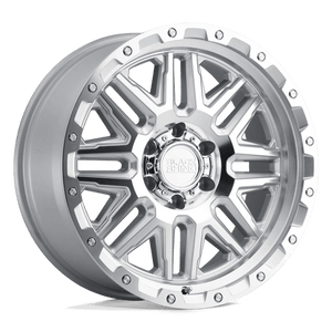 Black Rhino ALAMO Silver W/ Mirror Face Ss Bolts 20x9 +12 6x139.7mm 112.1mm - Wheelwiz