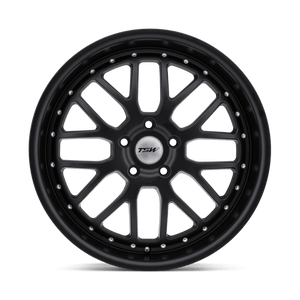 TSW VALENCIA Matte Black 18x9.5 +20 5x114.3mm 76.1mm - WheelWiz