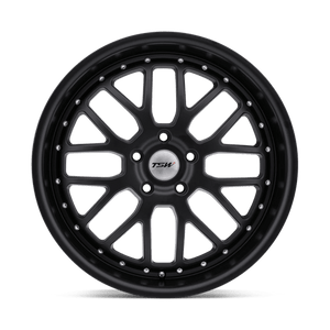 TSW VALENCIA Matte Black 20x8.5 +20 5x120mm 76.1mm - Wheelwiz