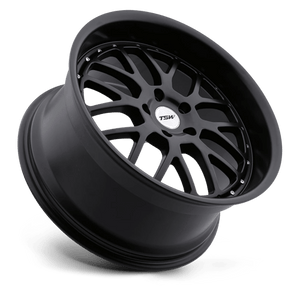 TSW VALENCIA Matte Black 17x8 +20 5x120mm 76.1mm - WheelWiz