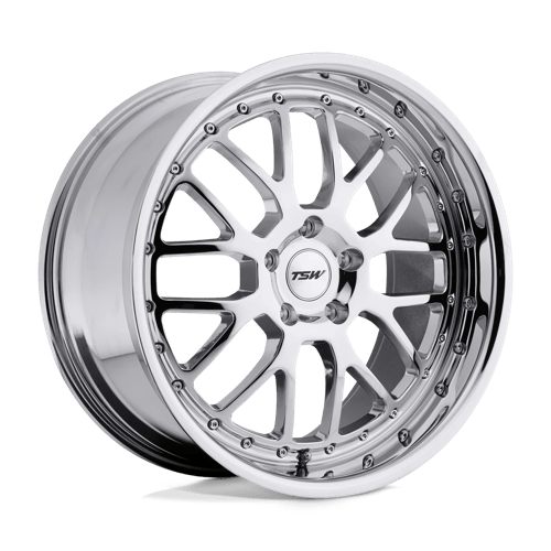 TSW VALENCIA Chrome 20x8.5 +35 5x120mm 76.1mm - Wheelwiz
