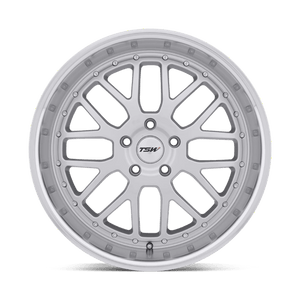 TSW VALENCIA Silver W/ Mirror Cut Lip 19x9.5 +20 5x114.3mm 76.1mm - Wheelwiz