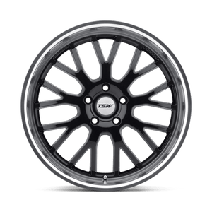 TSW TREMBLANT Gloss Black W/ Mirror Cut Lip 20x10 +25 5x120mm 76.1mm - Wheelwiz