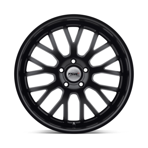 TSW TREMBLANT Matte Black 19x9.5 +20 5x114.3mm 76.1mm - Wheelwiz