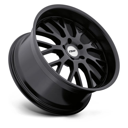 TSW TREMBLANT Matte Black 19x9.5 +20 5x114.3mm 76.1mm - Wheelwiz