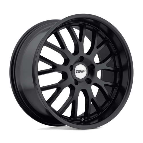 TSW TREMBLANT Matte Black 18x9.5 +20 5x120mm 76.1mm - Wheelwiz