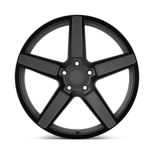 TSW ASCENT Matte Gunmetal W/ G-black Face 19x8.5 +30 5x114.3mm 76.1mm - Wheelwiz