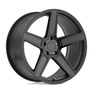 TSW ASCENT Matte Gunmetal W/ Gloss Black Face 20x8.5 +40 5x114.3mm 76.1mm - WheelWiz