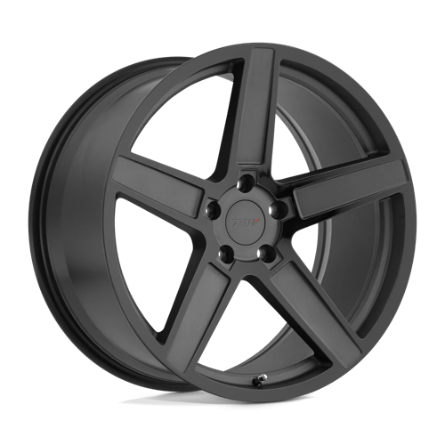 TSW ASCENT Matte Gunmetal W/ Gloss Black Face 20x8.5 +40 5x108mm 72.1mm - WheelWiz