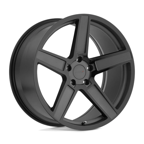 TSW ASCENT Matte Gunmetal W/ G-black Face 18x8.5 +40 5x120mm 76.1mm - Wheelwiz