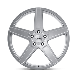 TSW ASCENT Matte Titanium Silver 18x8.5 +40 5x114.3mm 76.1mm - WheelWiz