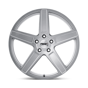TSW ASCENT Matte Titanium Silver 20x10 +25 5x120mm 76.1mm - Wheelwiz