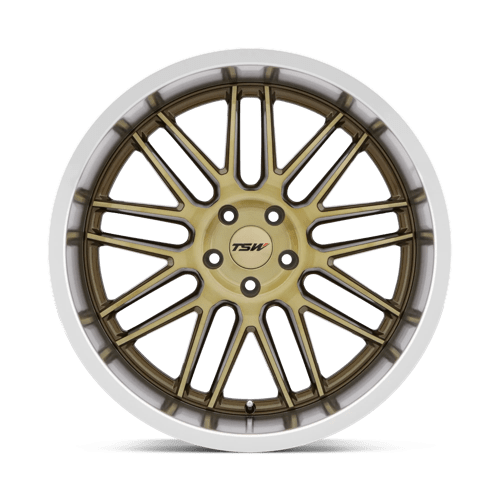 TSW AVALON Bronze W/  Brushed Bronze Face & Machined Lip 18x9.5 +39 5x114.3mm 76.1mm - WheelWiz
