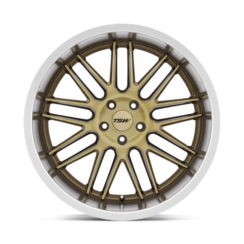 TSW AVALON Bronze W/ Bronze Face &amp; Mach 20x10 +40 5x114.3mm 76.1mm - Wheelwiz