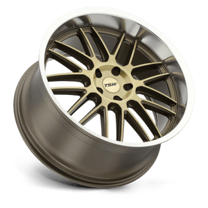 TSW AVALON Bronze W/ Bronze Face & Mach 20x10 +25 5x114.3mm 76.1mm - Wheelwiz
