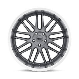 TSW AVALON Gunmetal W/ Brushed Gunmetal Face & Machined Lip 18x9.5 +39 5x120mm 76.1mm - Wheelwiz