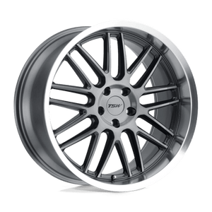 TSW AVALON Gunmetal W/ Machined Lip 19x9 +20 5x114.3mm 76.1mm - Wheelwiz