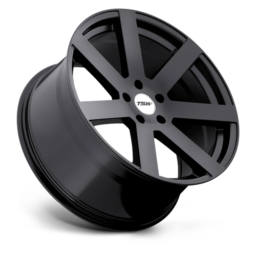 TSW BARDO Matte Black 18x9.5 +20 5x120mm 76.1mm - Wheelwiz