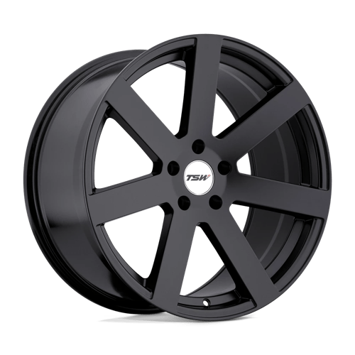 TSW BARDO Matte Black 20x8.5 +20 5x114.3mm 76.1mm - WheelWiz