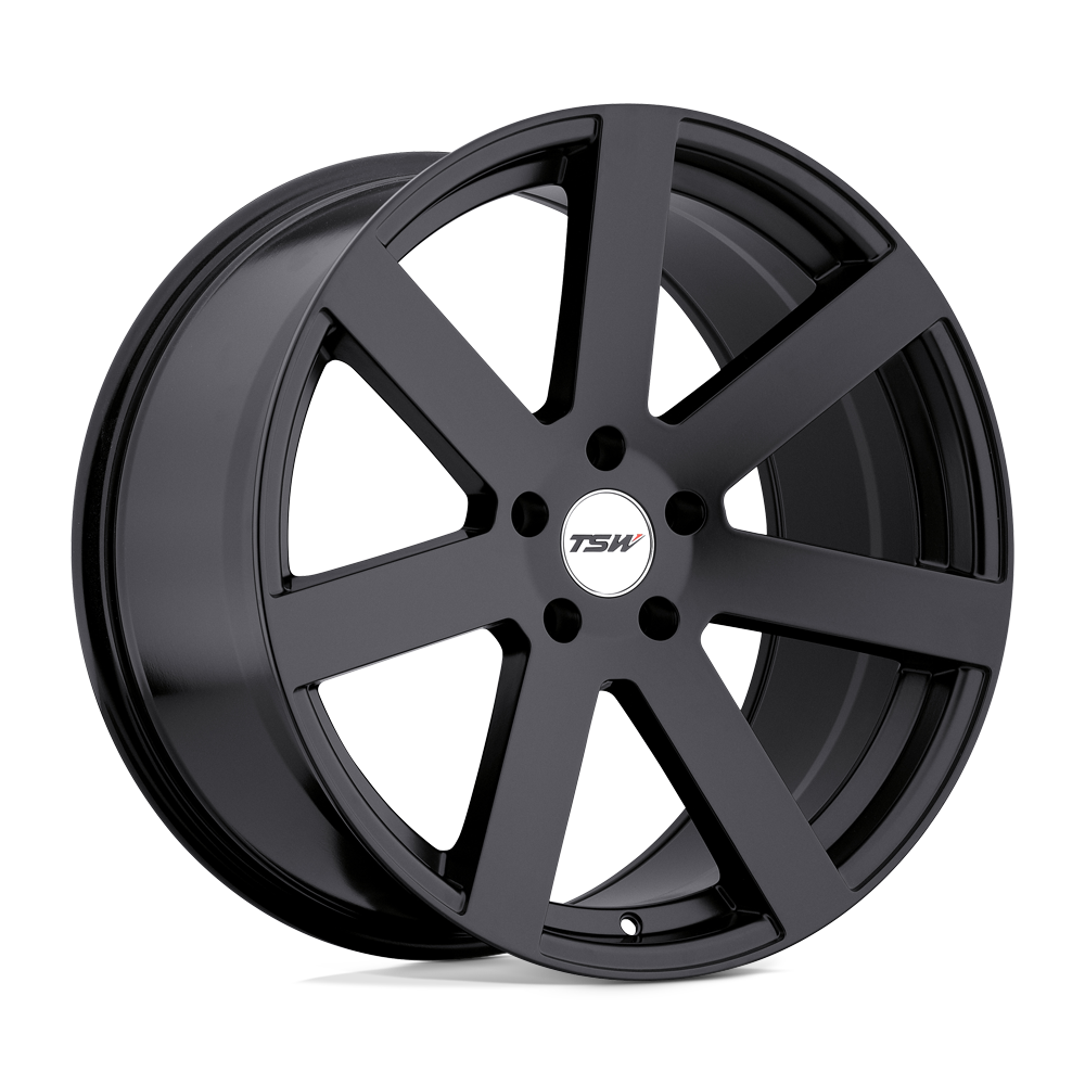 TSW BARDO Matte Black 17x8 +35 5x100mm 72.1mm - WheelWiz