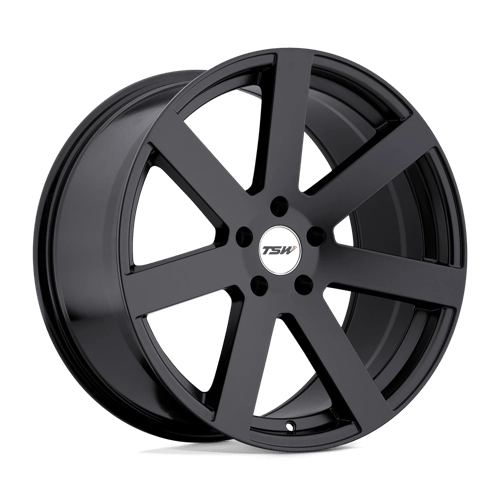 TSW BARDO Matte Black 18x9.5 +20 5x120mm 76.1mm - Wheelwiz