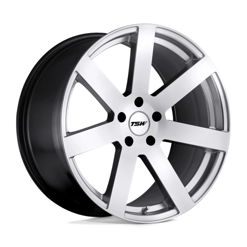 TSW BARDO Hyper Silver 20x8.5 +20 5x120mm 76.1mm - WheelWiz