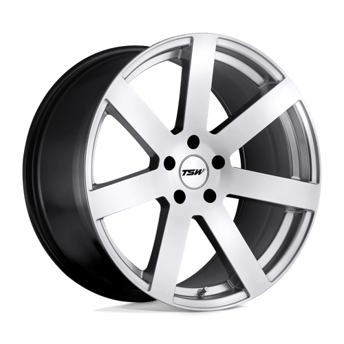 TSW BARDO Hyper Silver 17x8 +35 5x120mm 76.1mm - Wheelwiz