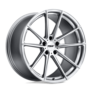 TSW BATHURST Silver W/ Mirror Cut Face 21x10.5 +55 5x130mm 71.5mm - WheelWiz