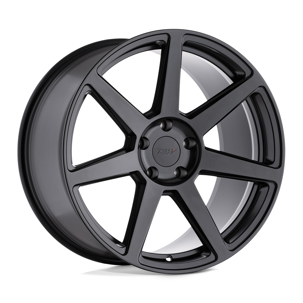 TSW BLANCHIMONT Semi Gloss Black 20x9 +20 5x114.3mm 76.1mm - WheelWiz