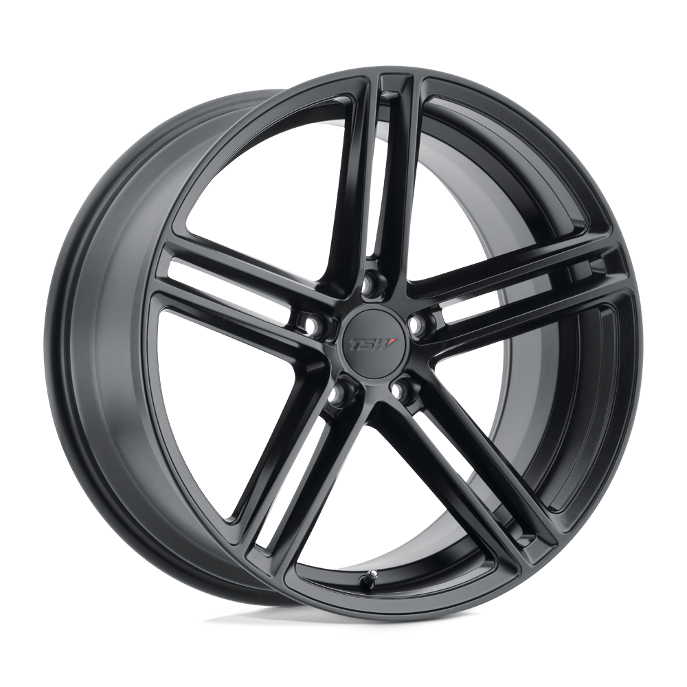 TSW CHAPELLE Matte Black 20x8.5 +40 5x114.3mm 76.1mm - WheelWiz
